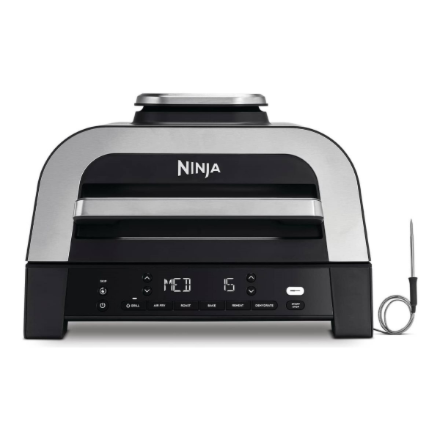 NINJA | 6-in-1 MAX Grill and Air Fryer | DG551EU | 3.8 L | Number of programs 6 | Silver/Black