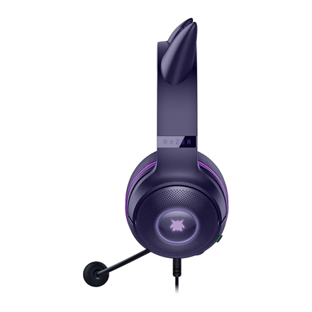 Razer Headset | Kraken Kitty V2 | Wired | Over-ear | Microphone | Noise canceling | Gengar Edition
