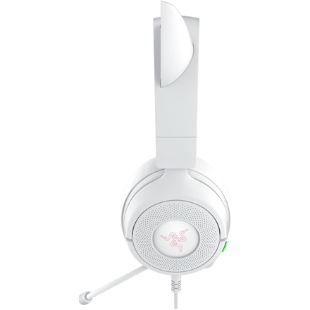 Razer Gaming Headset | Kraken Kitty V3 X | Wired | Over-Ear | Microphone | White