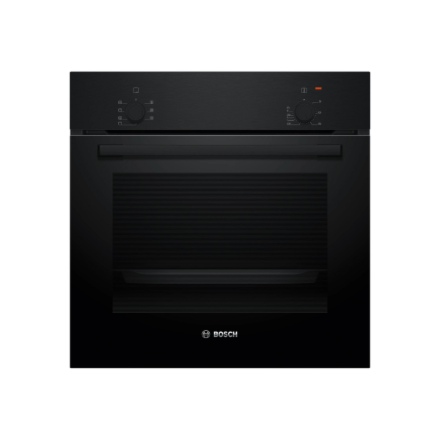 Bosch Oven | HBF010BA1 | 66 L | Electric | Manual | Knobs | Height 59.5 cm | Width 59.4 cm | Black