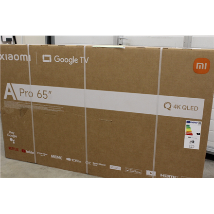 SALE OUT. Xiaomi QLED TV A Pro 2026 65" | Xiaomi QLED TV A Pro 2026 | 65 | Smart TV | Google TV | 4K