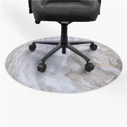 Arozzi Zona Round Floor Pad | White Marble