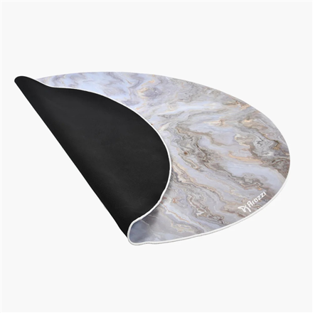 Arozzi Zona Round Floor Pad | White Marble