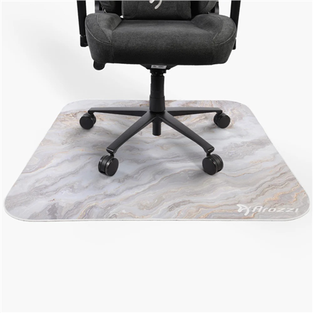 Arozzi Zona Square Floor Pad | White Marble