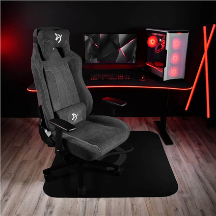 Arozzi Zona Square Floor Pad | Black/Grey