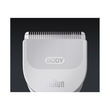 Braun Body Groomer | Series 5 BG5550 | Cordless | Lght Grey