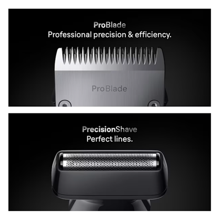 Braun 13in1 Grooming Kit | All-in-One Series 7 AIO7560 | Cordless | Number of length steps 14 | Blac