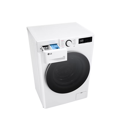 LG Washing machine with dryer | F2DR508S1W | Energy efficiency class A-10%/E | Front loading | Washi