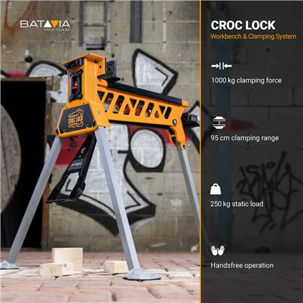 Batavia B.V. Croc Lock Workbench and Clamping Station