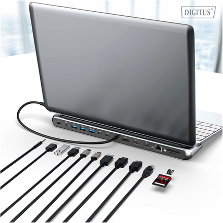 Digitus USB-C 8K docking station