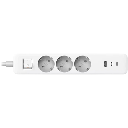 Xiaomi 20W Power Strip (2C1A) EU | Sockets quantity 3