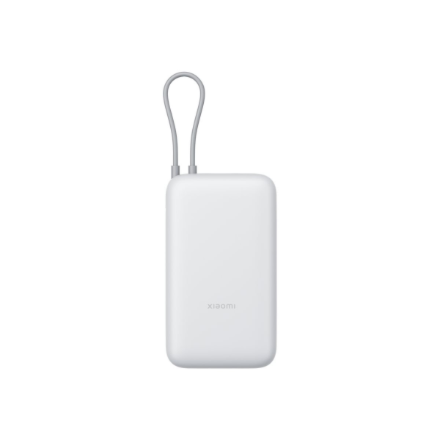 Xiaomi Power Bank 20000mAh (Integrated Cable) | 20000 mAh | Light Gray