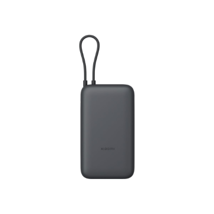 Xiaomi Power Bank 20000mAh (Integrated Cable) | 20000 mAh | Dark Gray