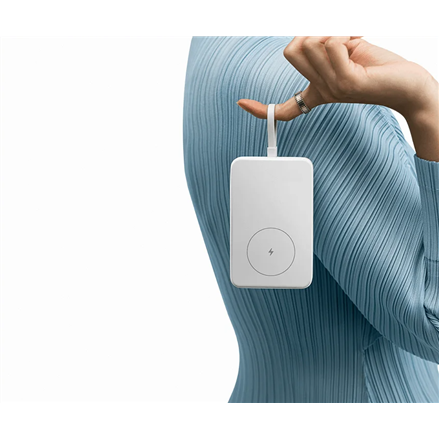 Xiaomi 33W Magnetic Power Bank 10000mAh (Integrated Cable) | 10000 mAh | White