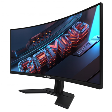 Gigabyte | GS34WQC A | 34 " | SS VA | WQHD | 120 Hz | 1 ms | 3440 x 1440 pixels | 300 cd/m² | HDMI p