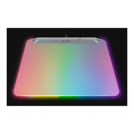 Razer RGB Gaming Mouse Mat | Firefly V2 Pro | Phantom White Edition
