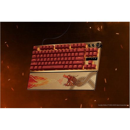 Razer Huntsman V3 Pro Tenkeyless | Gaming Keyboard | Wired | US | Counter-Strike 2 Edition | USB Typ