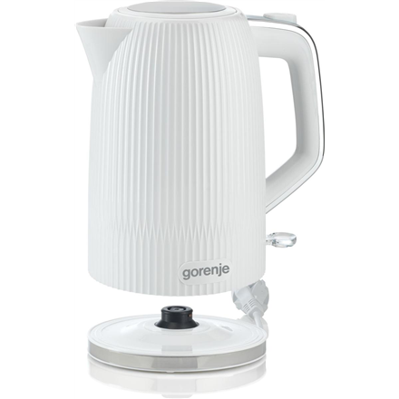 Gorenje Kettle | K17DPW | Electric | 2200 W | 1.7 L | Stainless steel | 360° rotational base | White