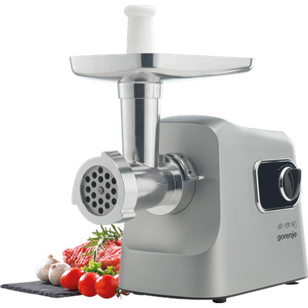 Gorenje Meat grinder | MG2500DS | Stainless Steel/White | 2500 W | Number of speeds 1 | Throughput (