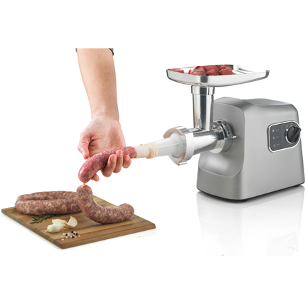 Gorenje Meat grinder | MG2500DS | Stainless Steel/White | 2500 W | Number of speeds 1 | Throughput (