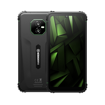 Hammer Ranger (Green) DS 6.1" IPS TFT 720x1560/2GHz/256GB/6GB RAM/Android 15/microSDXC/WiFi