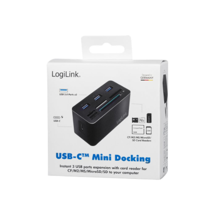 Logilink CR0046 USB 3.2 Gen 1 USB-C Mini Docking
