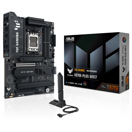 Asus TUF GAMING X870E-PLUS WIFI7 | Processor family AMD | Processor socket AM5 | DDR5 | Supported ha