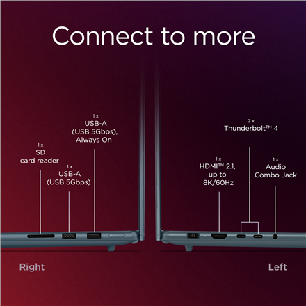 Lenovo Yoga Pro 9 16IAH10 | Tidal Teal | 16 " | OLED | 2.8K WQXGA+ | 2880 x 1800 pixels | Intel Core