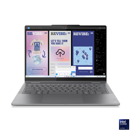 Lenovo Yoga 7 2-in-1 14ILL10 | Luna Grey | 14 " | OLED | Touchscreen | WQXGA+ | 2880 x 1800 pixels |