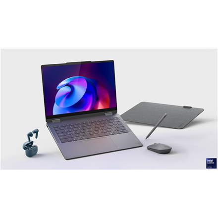 Lenovo Yoga 7 2-in-1 14ILL10 | Luna Grey | 14 " | OLED | Touchscreen | WQXGA+ | 2880 x 1800 pixels |