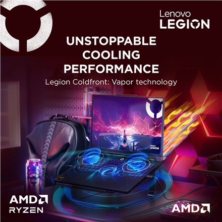 Lenovo Legion Pro 7 16AFR10H | Eclipse Black | 16 " | OLED | WQXGA | 2560 x 1600 pixels | 240 Hz | G