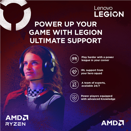 Lenovo Legion Pro 7 16AFR10H | Eclipse Black | 16 " | OLED | WQXGA | 2560 x 1600 pixels | 240 Hz | G