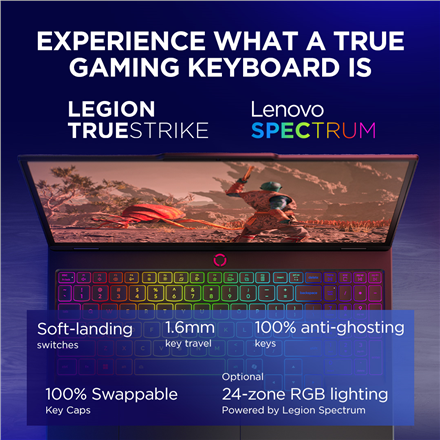 Lenovo Legion 5 15IRX10 | Eclipse Black | 15.1 " | OLED | WQXGA | 2560 x 1600 pixels | Glossy | Inte