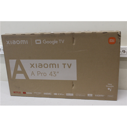 SALE OUT. Xiaomi QLED TV A Pro 2026 43" | Xiaomi QLED TV A Pro 2026 | 43 | Smart TV | Google TV | UH