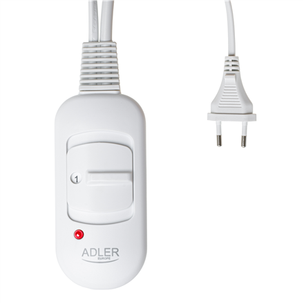 Adler Super Soft Electric Heating Pad | AD 7444 | Number of heating levels 2 | Number of persons 1 |