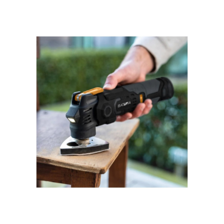 Batavia B.V. 12V Cordless Anti-Vibration Multitool - Fixxpack 2.0 Set (incl. 2.0Ah battery and USB-C