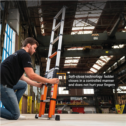 Batavia B.V. | Giraffe AIR Telescopic Ladder 3.81 m