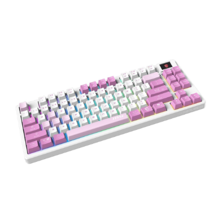 MSI FORGE GK600 TKL WIRELESS VIOLET | Gaming keyboard | Wireless | US | 2.4 GHz Wireless
