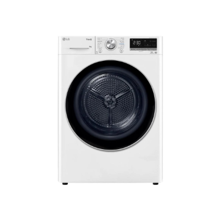 LG Dryer Machine | RH80V9AV3N | Energy efficiency class C | Front loading | 8 kg | LED | Depth 69 cm