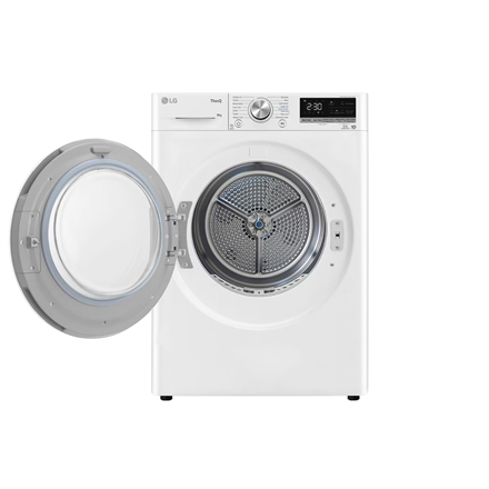 LG Dryer Machine | RH80V9AV3N | Energy efficiency class C | Front loading | 8 kg | LED | Depth 69 cm
