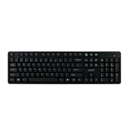 Acer Keyboard and Mouse AAK410 (Retail Pack) | Keyboard and Mouse Set | Wireless | US | Black