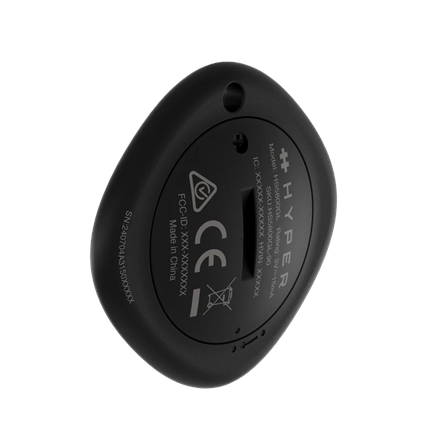 Hyper HyperShield Universal Find My Locator/Tracker | HS5800BKGL | Black