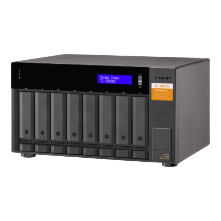 QNAP High-performance desktop SATA 6Gbps JBOD storage enclosure | TL-D800S