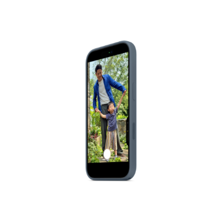 Apple iPhone 17 Silicone Case with MagSafe - Anchor Blue | Apple