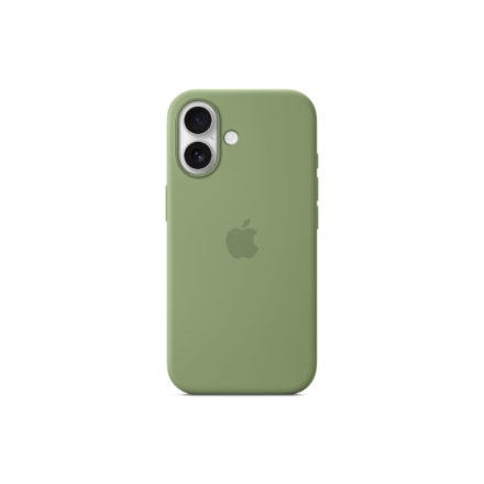 Apple iPhone 17 Silicone Case with MagSafe - Light Moss | Apple