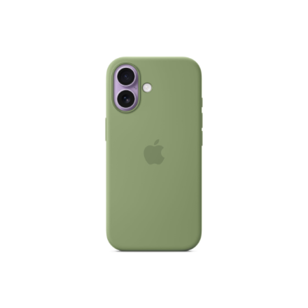 Apple iPhone 17 Silicone Case with MagSafe - Light Moss | Apple
