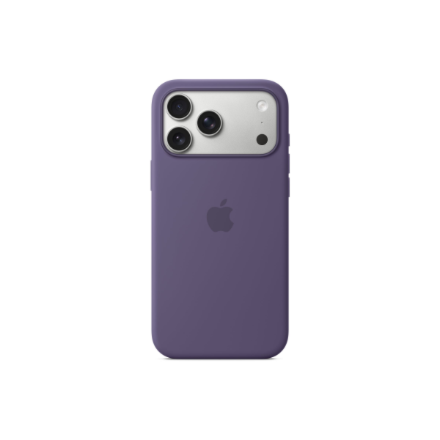 Apple iPhone 17 Pro Max Silicone Case with MagSafe – Purple Fog | Apple