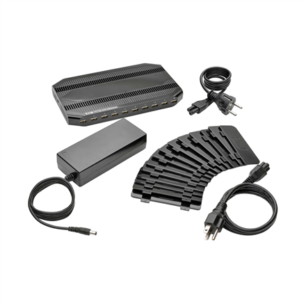 Tripp Lite 10 Port USB Charging Station with Adjustable Storage | U280-010-ST-CEE | UNPACKED