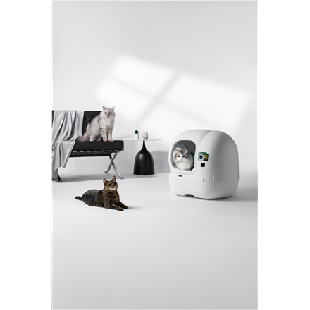 PETKIT Automatic Cat Litter Box | Purobot Max Pro 2 | White