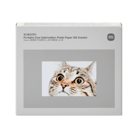 Xiaomi Portable Dye-Sublimation Photo Paper (50 Sheets) | Xiaomi